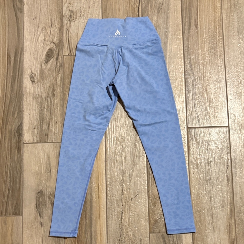 Ryderwear Blue Patterned Leggings - Picture 2 of 3